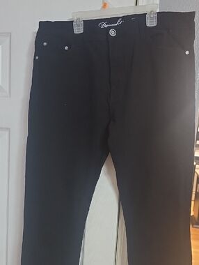 Demolition Slim Straight Men's Jeans in Black